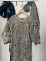Salwar Kameez/Anarkali, Kleding | Dames, Gelegenheidskleding, Maat 38/40 (M), Overige typen, Blauw, Nieuw