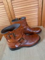 Moma laarsjes, bruin leer, maat 38 (valt als 39) ., Kleding | Dames, Schoenen, Bruin, Lage of Enkellaarzen, Moma, Ophalen of Verzenden