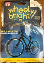 Wheely Bright Fietsverlichting - Blauw, Ophalen of Verzenden, Nieuw, Batterij, Verlichtingsset