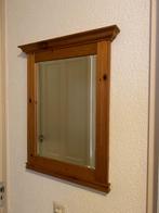Spiegel grenenhout, Huis en Inrichting, Minder dan 100 cm, Gebruikt, Rechthoekig, 50 tot 75 cm