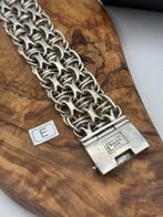 “BAWON XL” buddha to buddha 22cm, Maat: E, Ophalen of Verzenden, Zo goed als nieuw, Zilver, Zilver