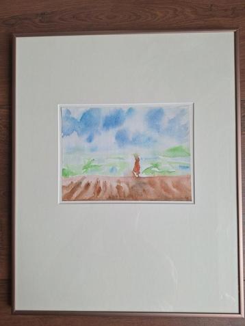 Aquarel Sjoerd Bakker  beschikbaar voor biedingen