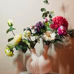 Nieuw! Boeket Cozy Toeter / kunstbloemen in toeter vaas, Huis en Inrichting, Ophalen of Verzenden, Nieuw, Binnen