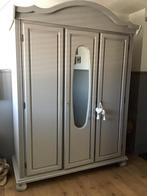 Grote toog kledingkast met spiegel, Ophalen, Gebruikt, 200 cm of meer, 150 tot 200 cm