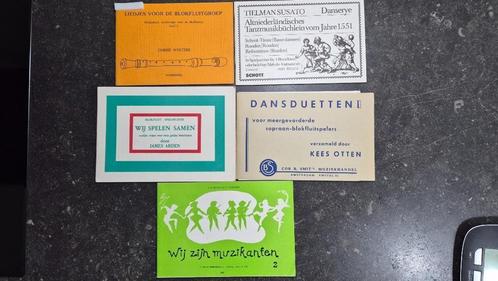 Bladmuziek sopraan blokfluit beginners, duet, gevorderd, Muziek en Instrumenten, Bladmuziek, Gebruikt, Les of Cursus, Overige genres