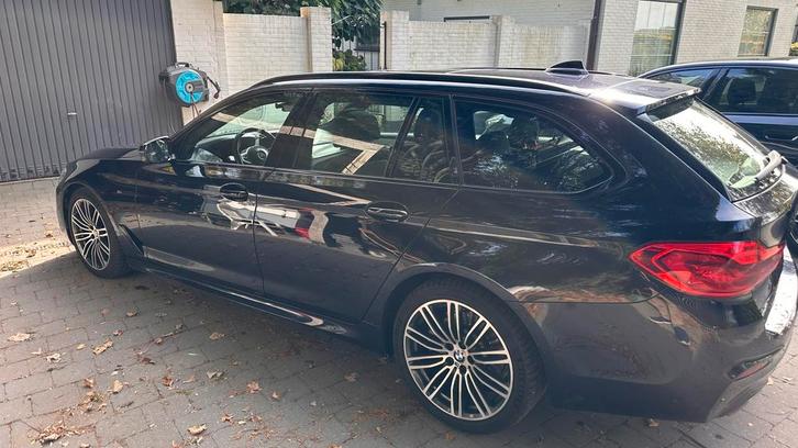 BMW 5-Serie 520i 184pk Aut. 2020 Zwart, Auto's, BMW, Particulier, 5-Serie, 360° camera, ABS, Achteruitrijcamera, Adaptieve lichten