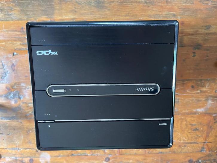 Shuttle XPC PC6100 – Compacte mini-PC, Computers en Software, Desktop Pc's, Gebruikt, Minder dan 2 Ghz, HDD, 8 GB, Ophalen of Verzenden