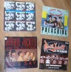 4x Singletjes ROBERTO JACKETTI EN SCOOTERS, Cd's en Dvd's, Vinyl | Pop, Overige formaten, Ophalen of Verzenden, 1980 tot 2000