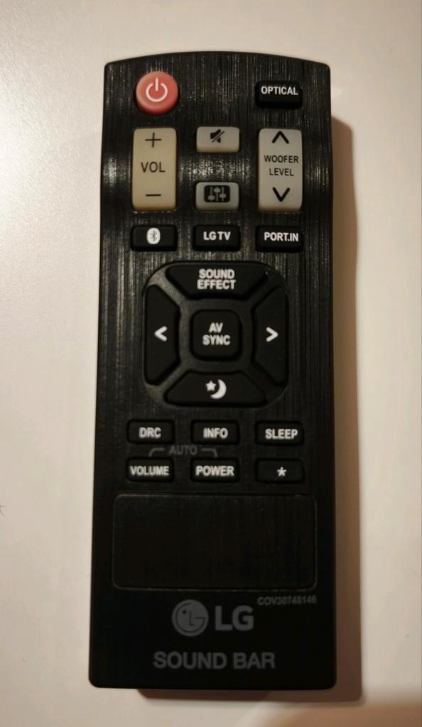 LG COV30748146 Soundbar Afstandsbediening, Audio, Tv en Foto, Afstandsbedieningen, Gebruikt, Origineel, Mediaspeler, Ophalen of Verzenden