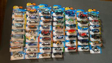 HotWheels Mainline partij 55st! nieuw beschikbaar voor biedingen