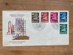 FDC E2 Kerken in Oorlogstijd 1950, Ophalen of Verzenden, Onbeschreven, Nederland