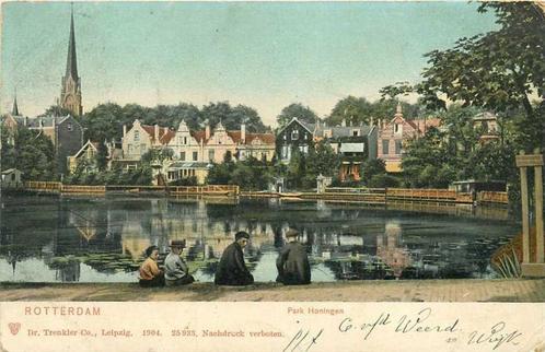 (300-242-039) Rotterdam Park Honingen, Verzamelen, Ansichtkaarten | Nederland, Zuid-Holland, Verzenden