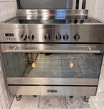 M-SYSTEM Inductiefornuis met oven, Witgoed en Apparatuur, Fornuizen, Ophalen, Gebruikt, 60 cm of meer, 4 kookzones