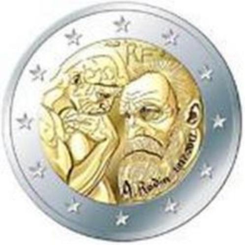 2 Euro Frankrijk 2017 - Auguste Rodin - UNC, Postzegels en Munten, Munten | Europa | Euromunten, Losse munt, 2 euro, Frankrijk