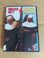 Sister Act deel 1 en 2 SET 1992 Whoopi Goldberg, Cd's en Dvd's, Dvd's | Komedie, Ophalen of Verzenden