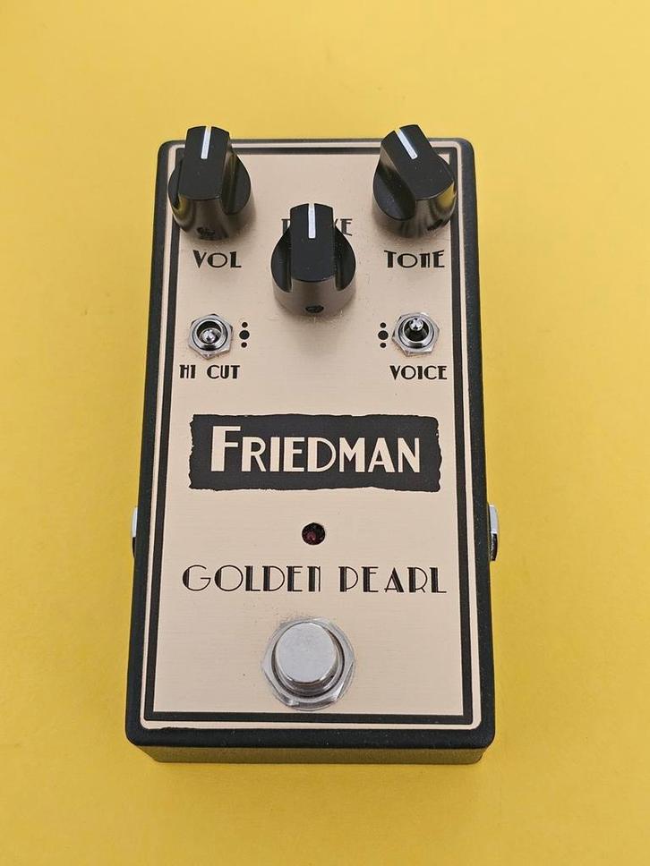 Friedman Golden Pearl Overdrive, Muziek en Instrumenten, Effecten, Zo goed als nieuw, Distortion, Overdrive of Fuzz, Ophalen of Verzenden