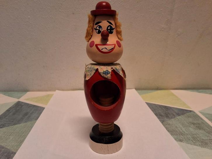 Houten Notenkraker Clown, Antiek en Kunst, Curiosa en Brocante, Ophalen of Verzenden