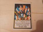 Ter Herinnering ad geallieerde zegetocht ansichtkaart, Ophalen of Verzenden, Nederland, Boek of Tijdschrift