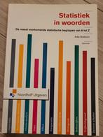 Statistiek in woorden - Anke Slotboom, Anke Slotboom, Zo goed als nieuw, Beta, HBO