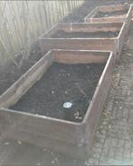 Moestuinbakken met kopergaas en drie bogen per bak, Tuin en Terras, Bloembakken en Plantenbakken, Ophalen, Rechthoekig, Hout