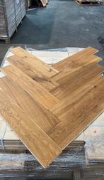 Eiken Houten visgraat vloer nu voor maar €25,- pm2, Huis en Inrichting, Stoffering | Vloerbedekking, Ophalen of Verzenden, Nieuw