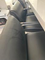 4 stuks zwart stoelen, Huis en Inrichting, Stoelen, Ophalen, Zo goed als nieuw