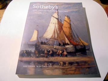 Sotheby's. 19th Century European Paintings. A'dam 16 oct. 07