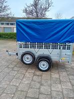 utrailer 208x108 en 150cm hoog, Auto diversen, Aanhangers en Bagagewagens, Zo goed als nieuw, Ophalen