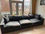Grote grijze lounge bank 3 delig ( 4 persoons bank), Ophalen, 250 tot 300 cm, 100 tot 125 cm, Zo goed als nieuw