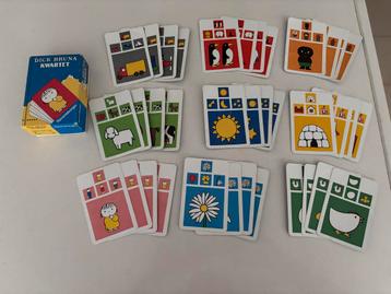 Dick Bruna Kwartet - Vintage Kaartspel beschikbaar voor biedingen