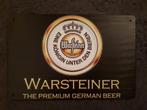 Warsteiner 20x30 cm Reclamebord, Ophalen of Verzenden, Nieuw, Reclamebord, Plaat of Schild, Overige merken