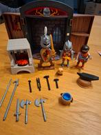 Playmobil 5637 - Drakenridders smederij, Ophalen of Verzenden, Gebruikt, Complete set
