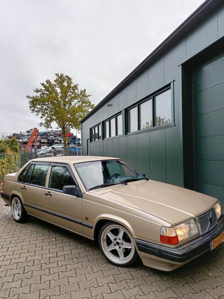 Volvo 940 2.3 GL AUT U9 1991 Beige, Auto's, Volvo, Particulier, Benzine, Sedan, Automaat, Origineel Nederlands, Beige, Achterwielaandrijving