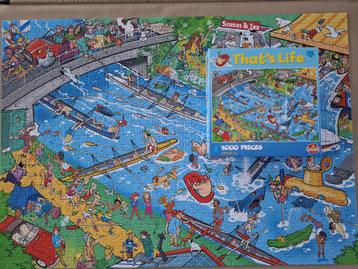 Puzzels: 1x JvH 500; 1x JvH EXPERT 500; 6x That's Life 1000 beschikbaar voor biedingen