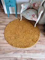 2 mooie ronde geke vloerkleden, Ophalen, Gebruikt, 100 tot 150 cm, Bruin