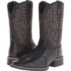 Halfhoge zwarte heren cowboy laarzen / western boots mannen, Kleding | Heren, Schoenen, Verzenden, Nieuw, Zwart, Boots