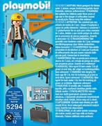 Playmobil 5294 - Architect met maquette, Ophalen of Verzenden, Gebruikt, Complete set