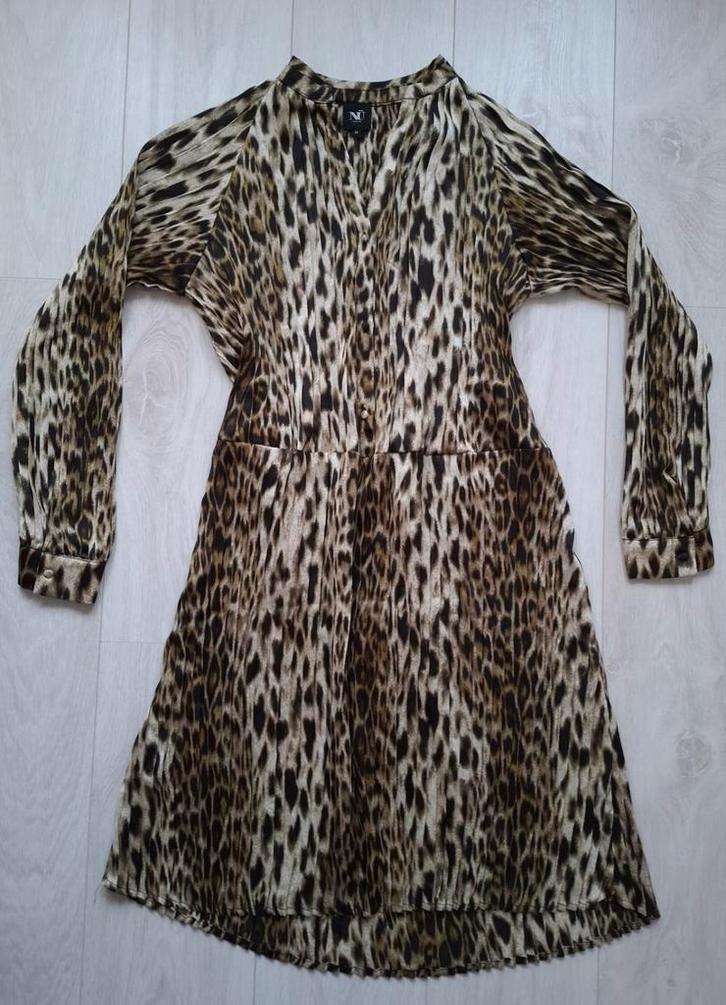 NU Denmark jurk mt. M, Kleding | Dames, Jurken, Zo goed als nieuw, Maat 38/40 (M), Zwart, Onder de knie, Verzenden