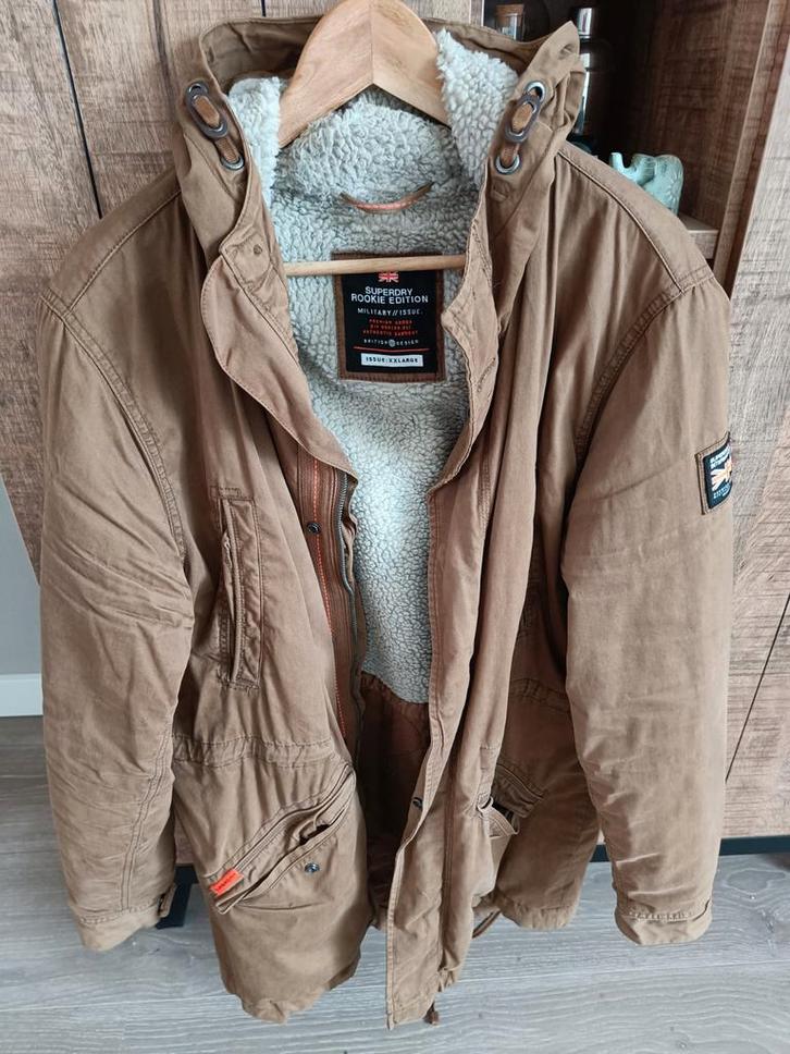 Jas van het merk Superdry maat L/XL, Kleding | Heren, Jassen | Winter, Maat 56/58 (XL), Ophalen of Verzenden