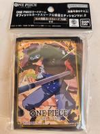 One Piece TCG Original Bandai Sabo Sleeves 70x, Ophalen of Verzenden, Zo goed als nieuw, Sleeves of Kaarthoesjes