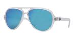 RAY-BAN ZONNEBRIL CATS 5000   RB4125 646/17  incl hoesje, Nieuw, Ray-Ban, Blauw, Ophalen of Verzenden