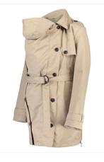 Noppies zwangerschapsjas maat s met draagzak, Kleding | Dames, Positiekleding, Beige, Ophalen of Verzenden, Zo goed als nieuw