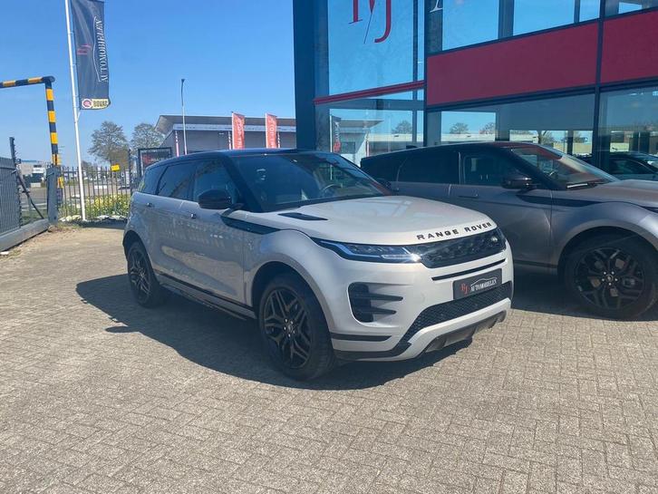 Land Rover Range Rover Evoque P200 200pk AWD Aut 2019 Grijs, Auto's, Land Rover, Particulier, 4x4, Achteruitrijcamera, Adaptieve lichten