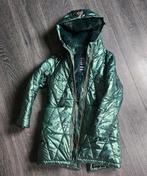 B.Nosy Metallic Groene Winterjas Meisjes 134/140, B.Nosy, Meisje, Ophalen of Verzenden, Zo goed als nieuw