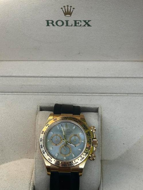 Rolex Daytona REF 116518 2016 full set, Sieraden, Tassen en Uiterlijk, Horloges | Heren, Zo goed als nieuw, Rolex, Staal, Ophalen of Verzenden