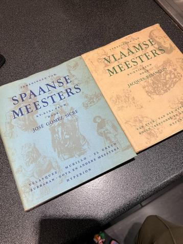 2 boekjes Tekeningen van Vlaamse / Spaanse Meesters beschikbaar voor biedingen