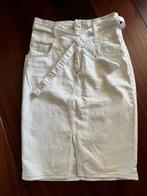 Mango witte jeans rok, maat M, Maat 38/40 (M), Mango, Wit, Ophalen of Verzenden