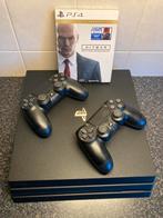 Playstation 4 PRO, Spelcomputers en Games, Spelcomputers | Sony PlayStation 4, Ophalen, Zo goed als nieuw, Met 2 controllers, Pro
