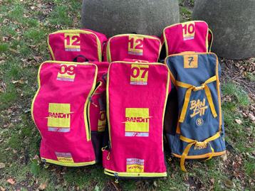 F-One Bandit(S) (7m-7m-9m-10m-12m-12m) & 2x Linx Bar beschikbaar voor biedingen