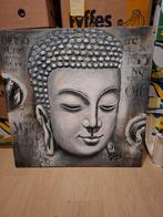 Boedha schilderij 80 / 80 cm, Ophalen, Zo goed als nieuw, Schilderij, 75 tot 100 cm